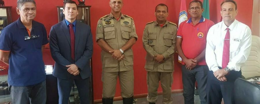 Diretoria da Associação de Cabos e Soldados PM BM, reúne-se com o Comandante Geral do CBMPA