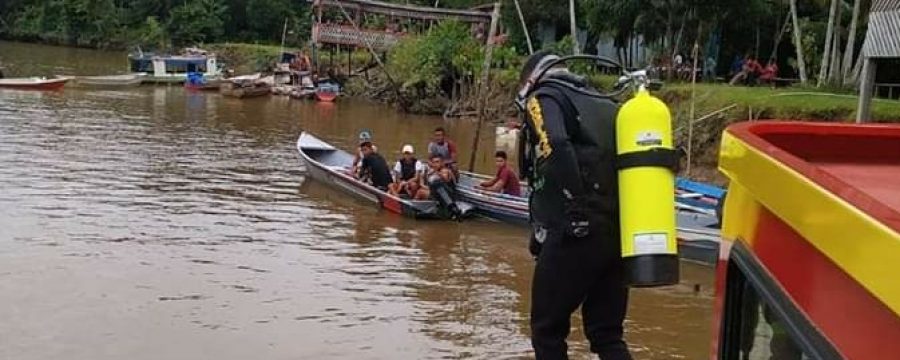 ATUALIZAÇÃO: CBMPA AUXILIA NAS BUSCAS EM NAUFRÁGIO NO RIO AMAZONAS