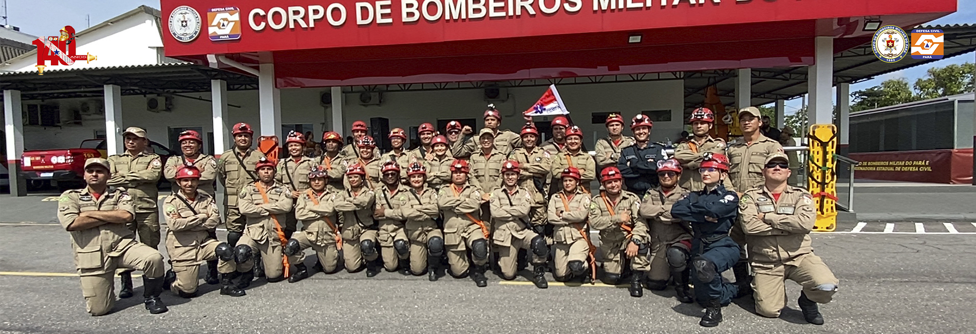 Corpo de Bombeiros Militar do Pará e Coordenadoria Estadual de Defesa Civil